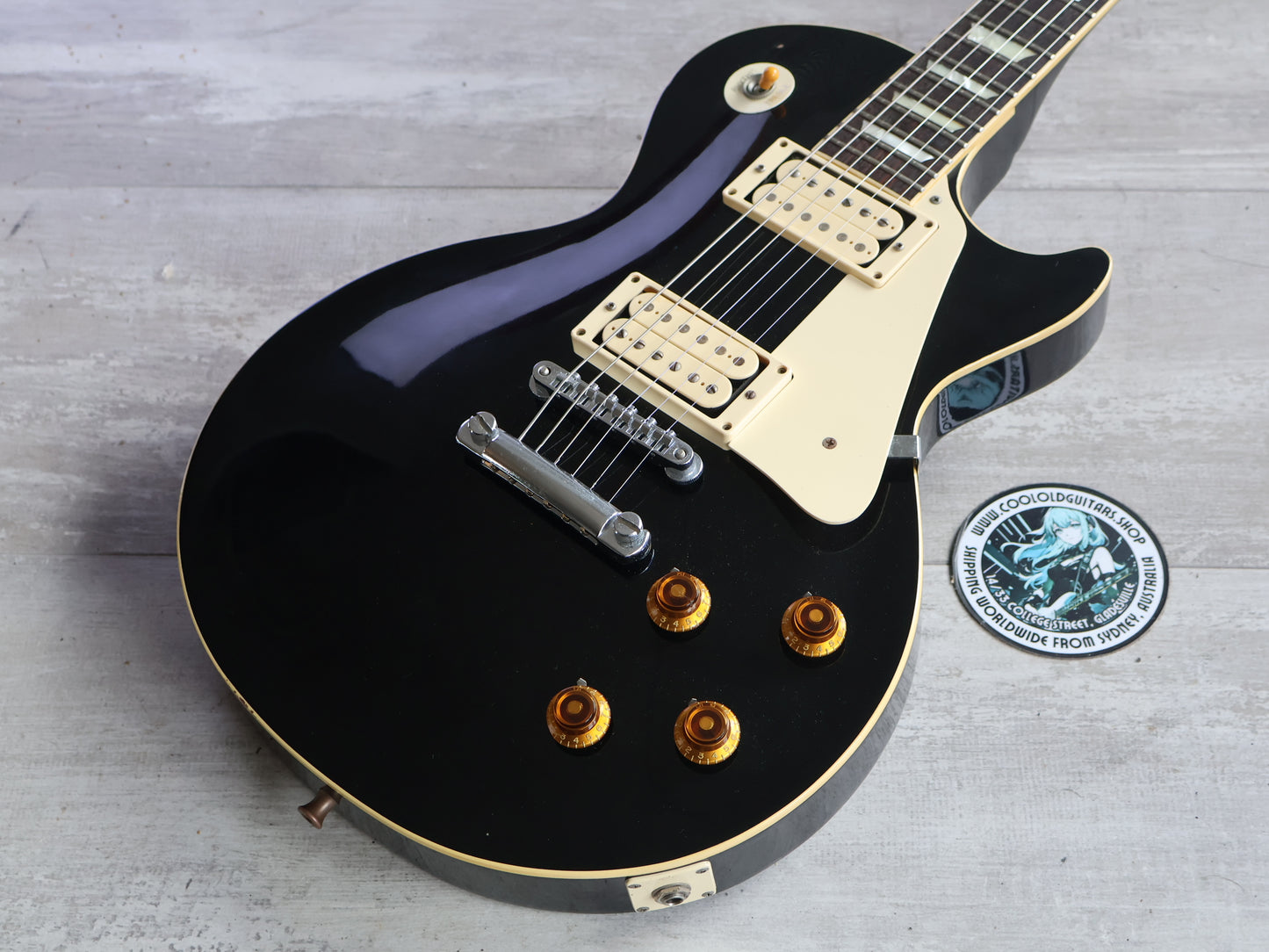 1981 Tokai Japan LS-50BB Love Rock Les Paul Standard (Ebony)