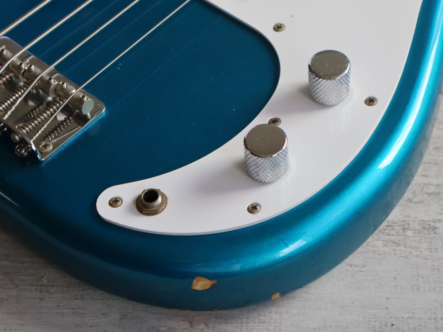1993 Fender Japan PB-STD Standard Precision Bass (Lake Placid Blue)