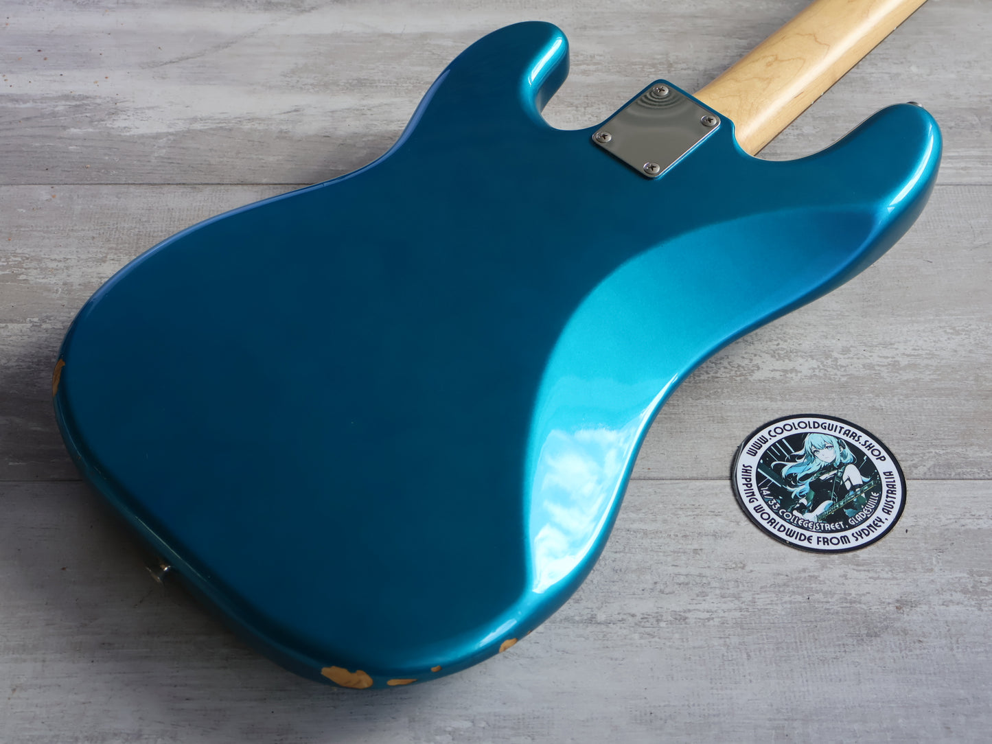 1993 Fender Japan PB-STD Standard Precision Bass (Lake Placid Blue)