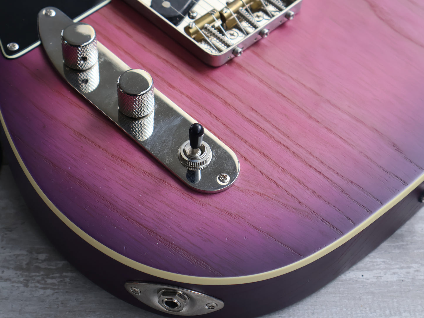 Schecter PT Special LH Left Handed Stratocaster w/P90 (Purple Burst Pearl)