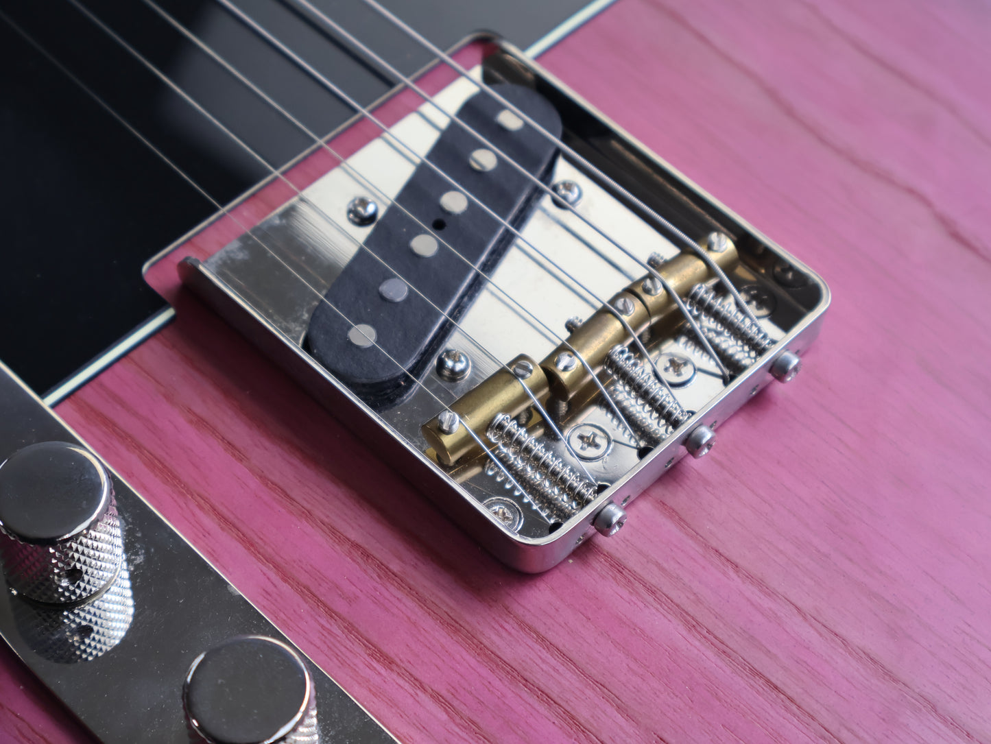 Schecter PT Special LH Left Handed Stratocaster w/P90 (Purple Burst Pearl)