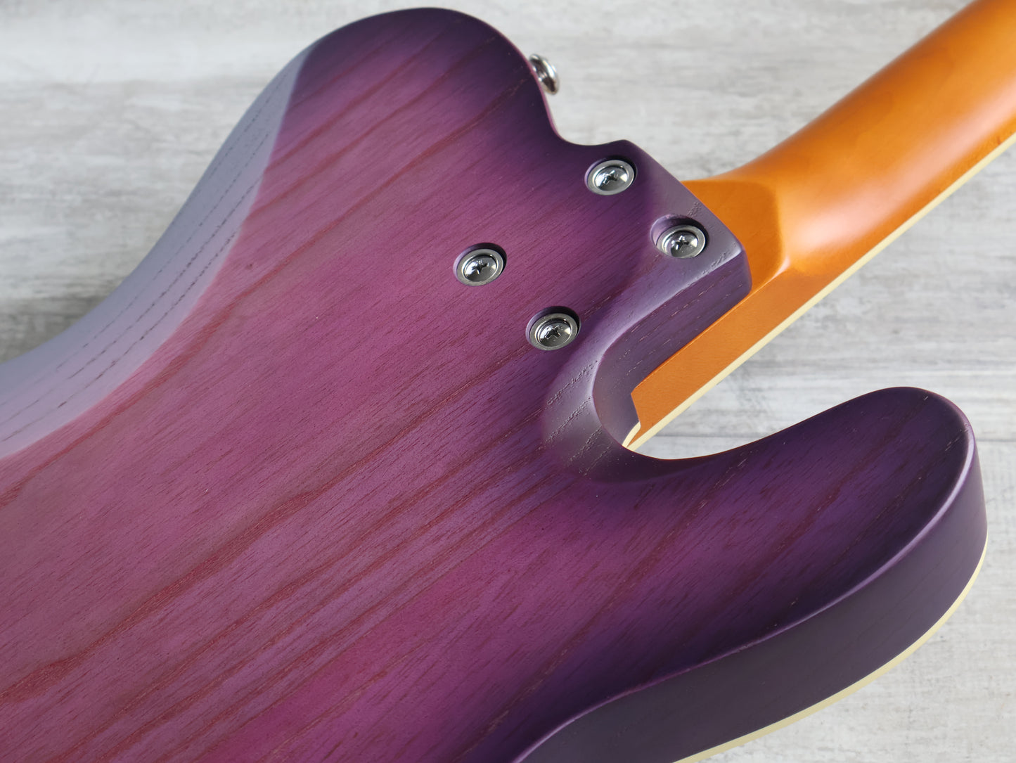 Schecter PT Special LH Left Handed Stratocaster w/P90 (Purple Burst Pearl)