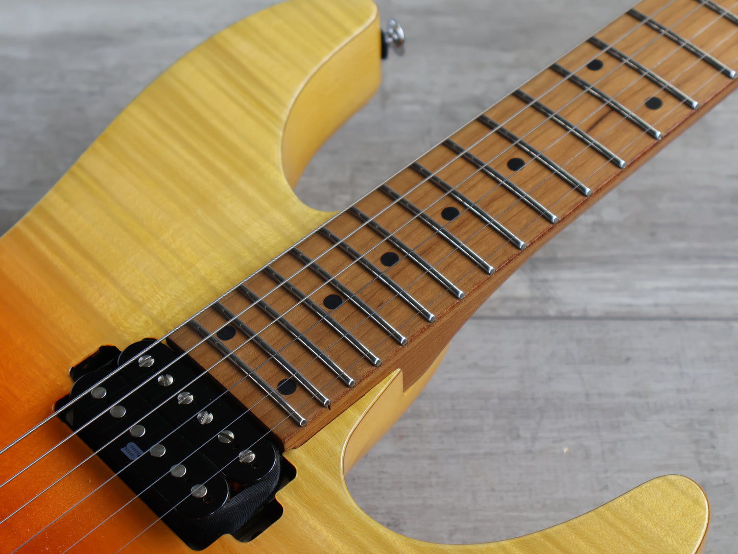 Ibanez AZ242F Premium Series Superstrat (Tequila Sunrise Gradation)