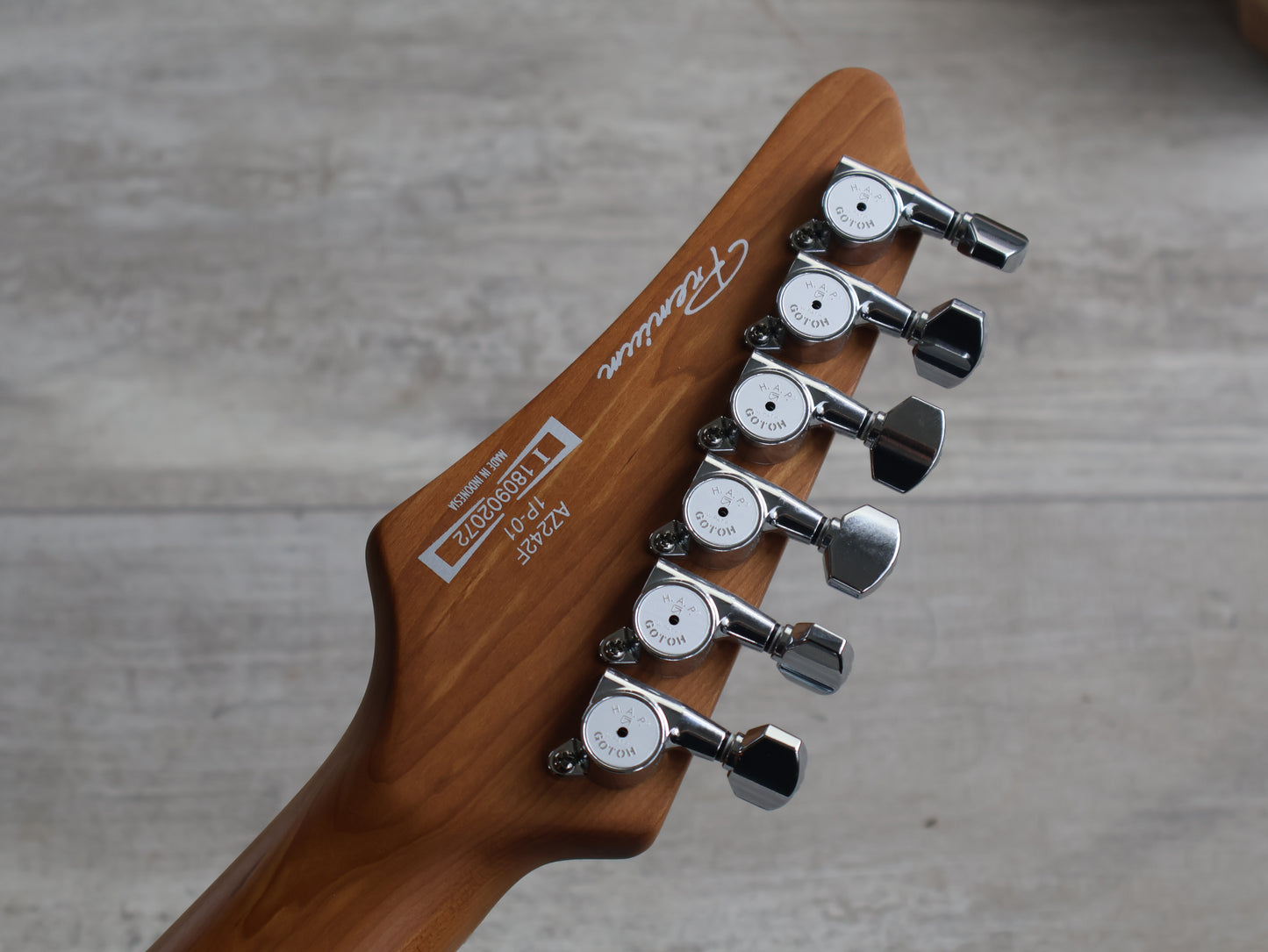 Ibanez AZ242F Premium Series Superstrat (Tequila Sunrise Gradation)