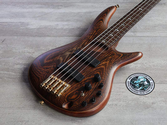 2010 Ibanez SR5000E SDGR Prestige 5-String Bass (Natural Oil Stain)