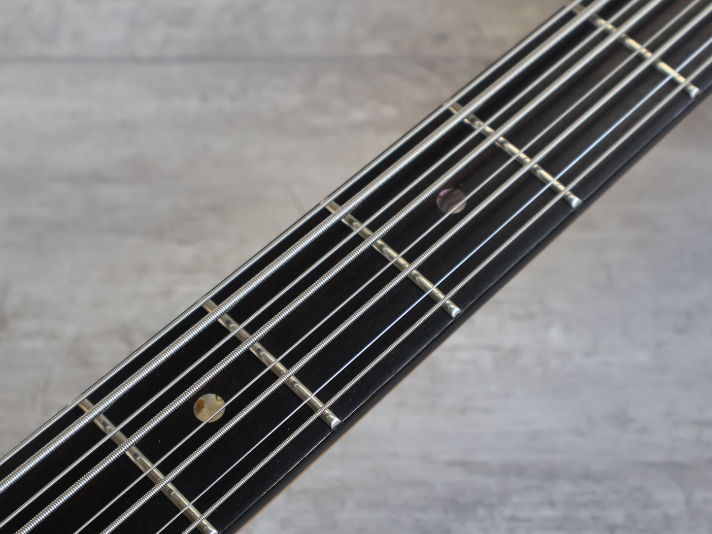 1980 Ibanez Japan MC980 8-String Musician Bass (Dark Stain Natural)