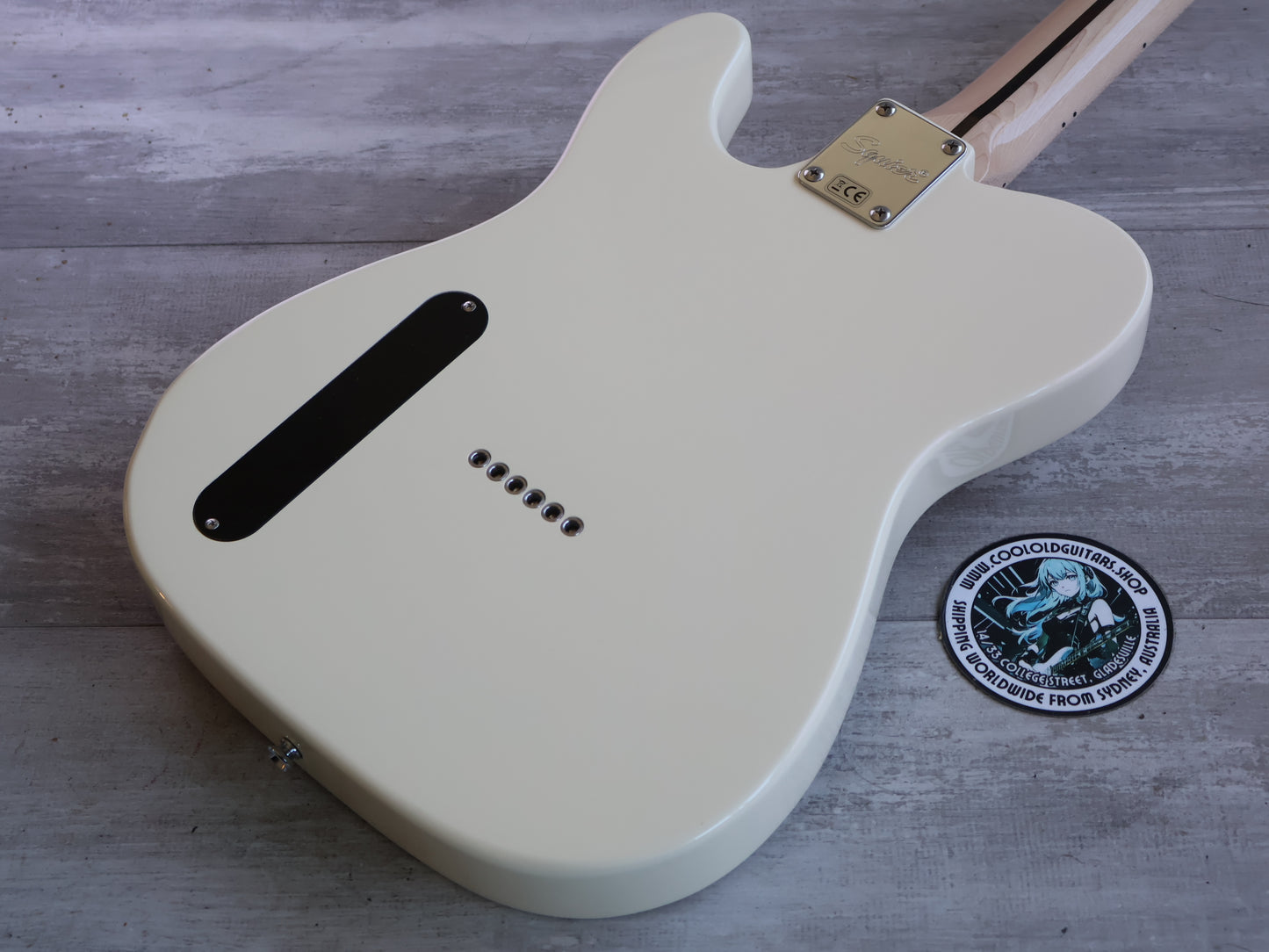 Squier Paranormal Telecaster Thinline Cabronita (Olympic White)