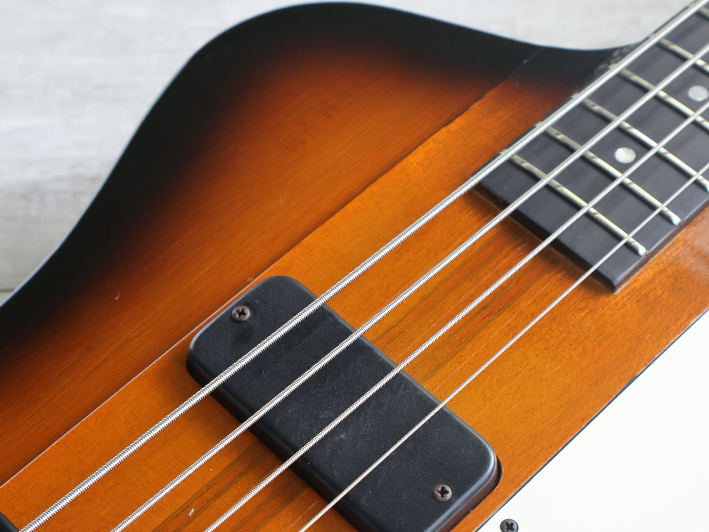 1996 Gibson USA Thunderbird IV Neckthrough Bass (Vintage Brown Sunburst)