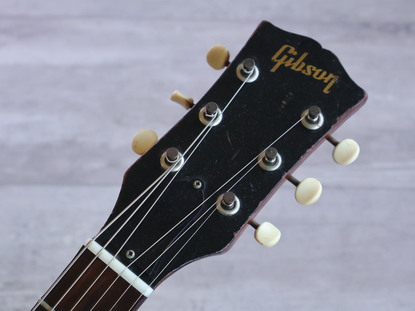 1959 Gibson USA Les Paul Junior Double Cutaway (Faded Cherry Red)