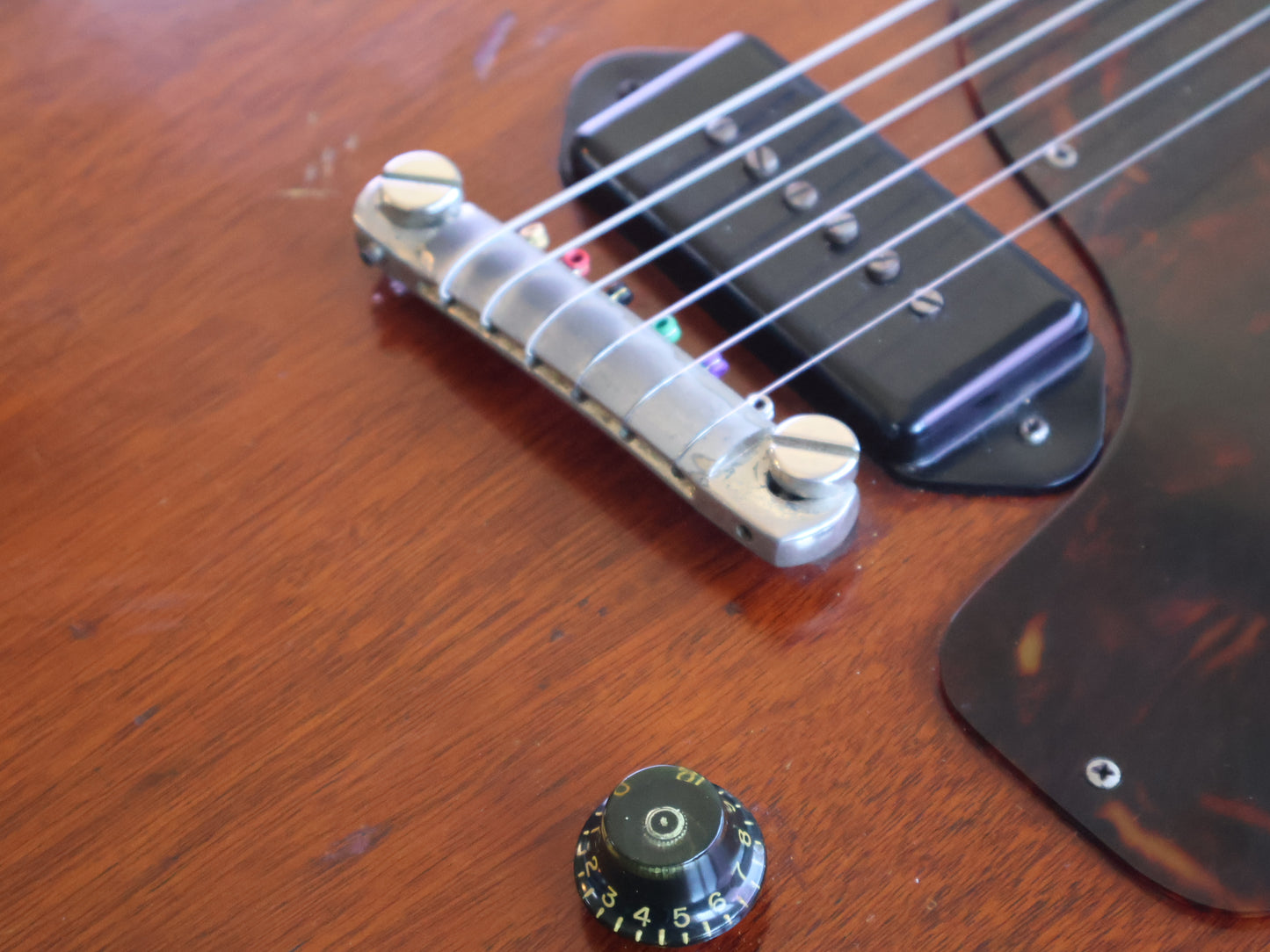 1959 Gibson USA Les Paul Junior Double Cutaway (Faded Cherry Red)