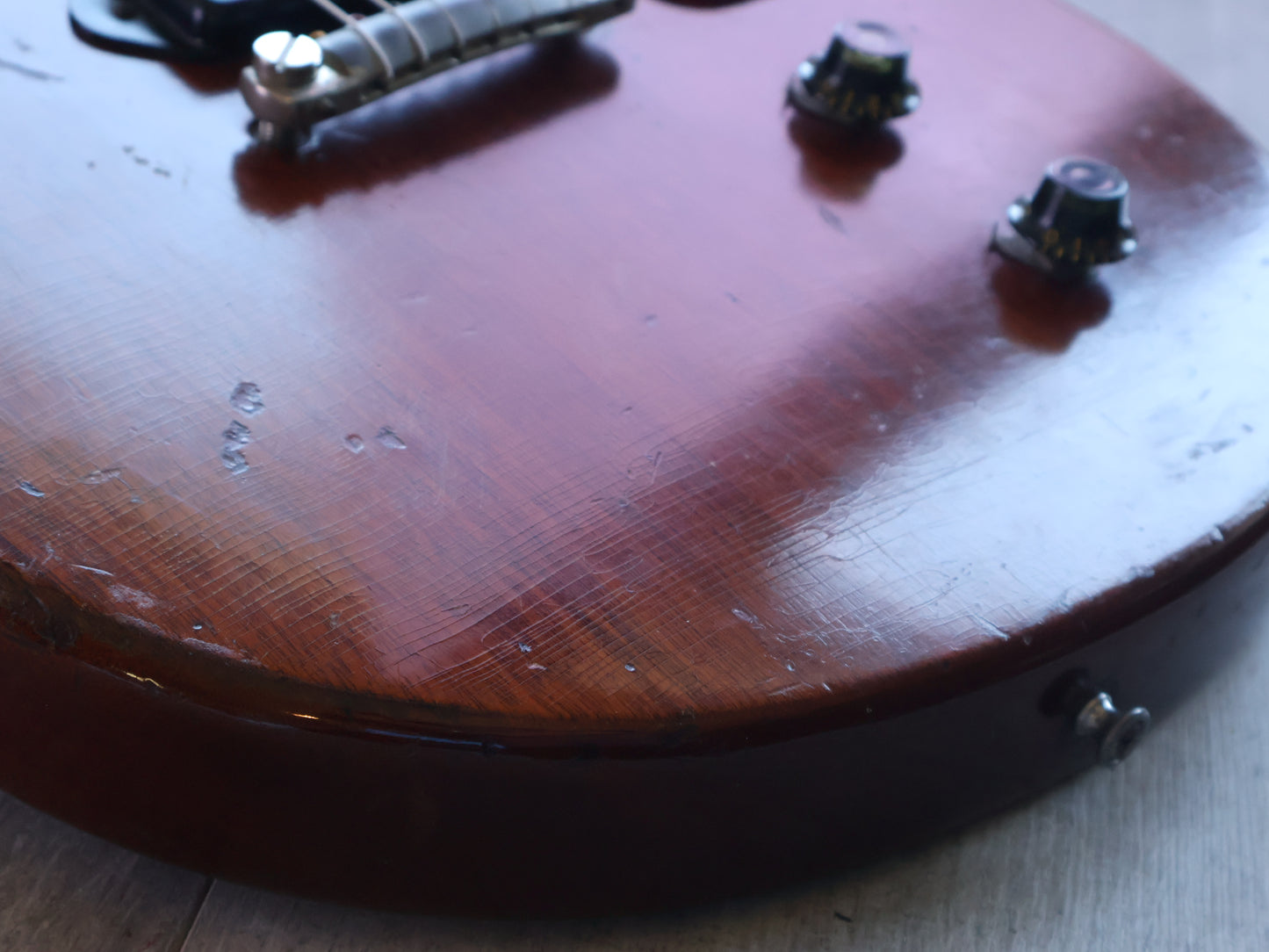 1959 Gibson USA Les Paul Junior Double Cutaway (Faded Cherry Red)