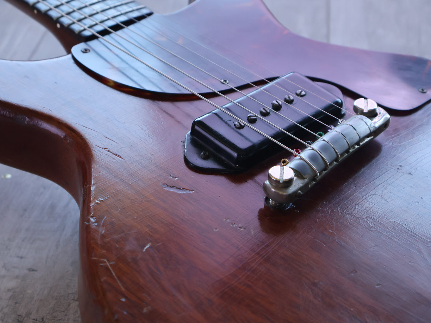 1959 Gibson USA Les Paul Junior Double Cutaway (Faded Cherry Red)