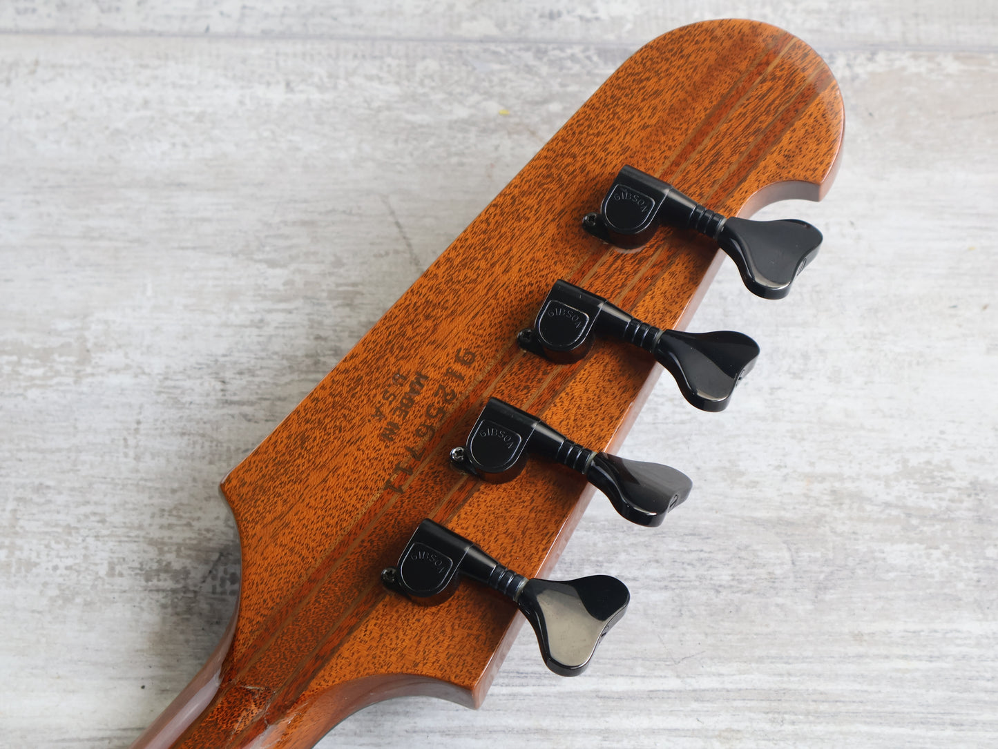 1996 Gibson USA Thunderbird IV Neckthrough Bass (Vintage Brown Sunburst)