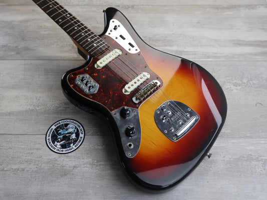 1997 Fender Japan JG66-LH '66 Reissue LH Left Handed Jaguar (Sunburst)