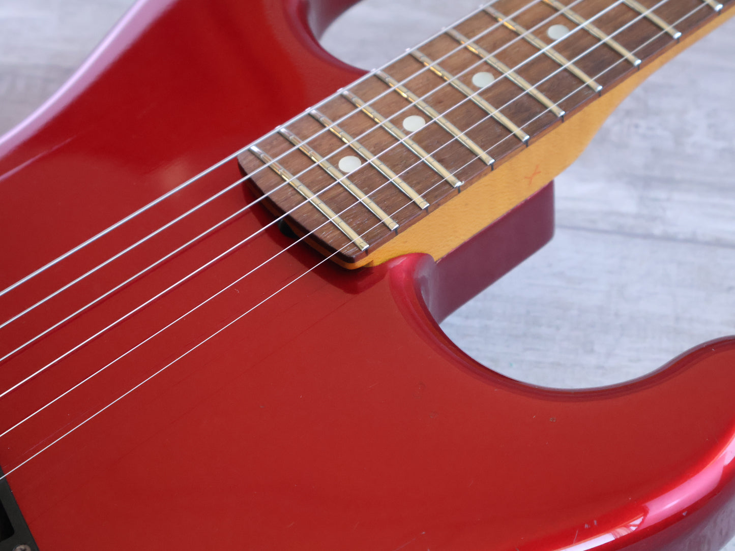 1980's Kramer Japan JK1000 Superstrat (Red)