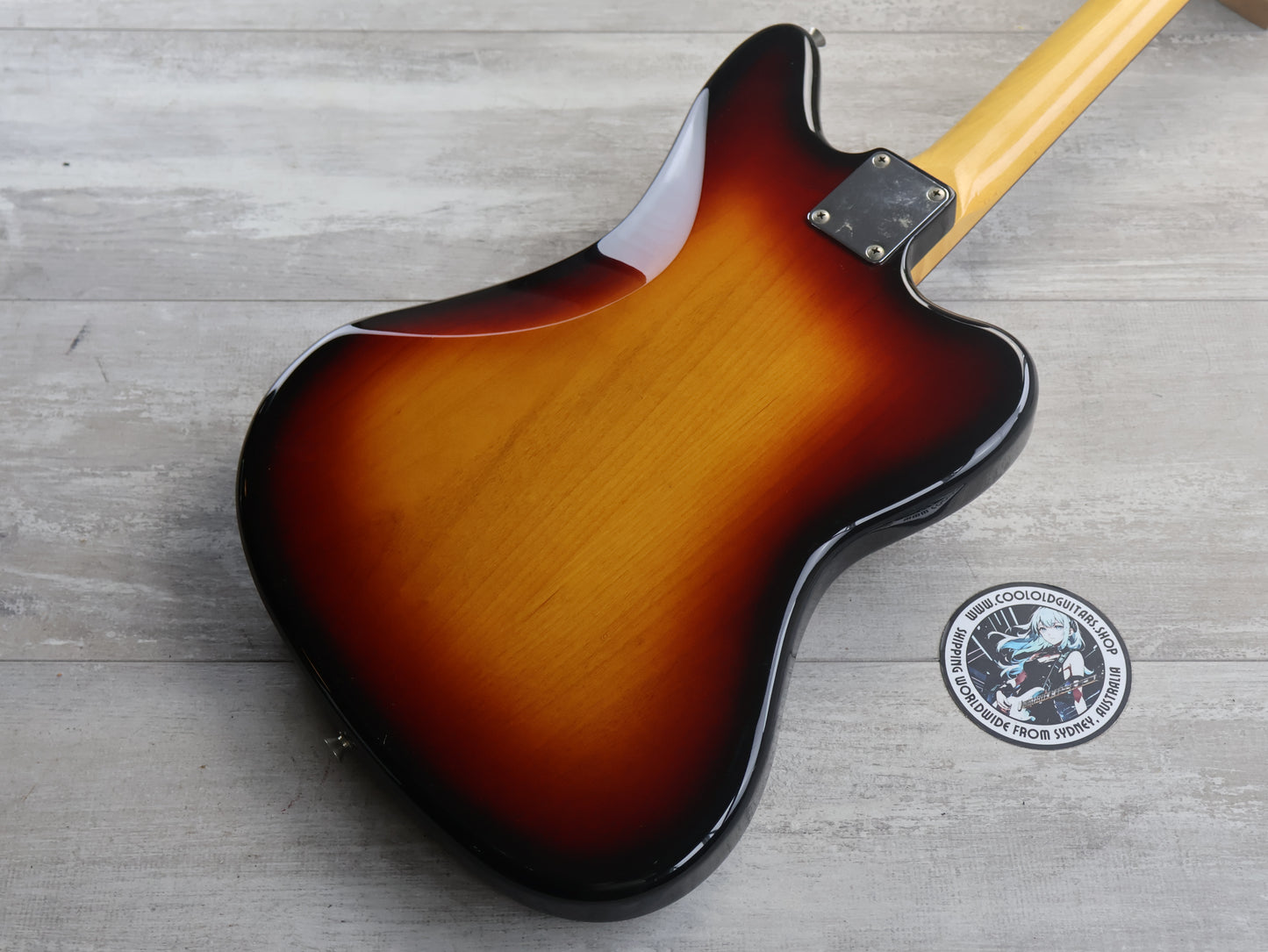 1997 Fender Japan JG66-LH '66 Reissue LH Left Handed Jaguar (Sunburst)
