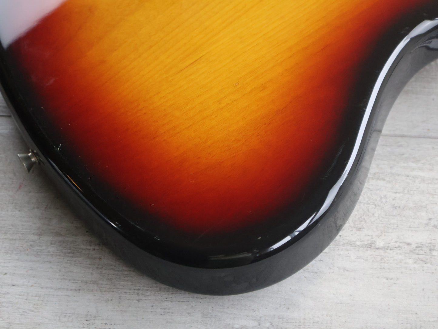 1997 Fender Japan JG66-LH '66 Reissue LH Left Handed Jaguar (Sunburst)