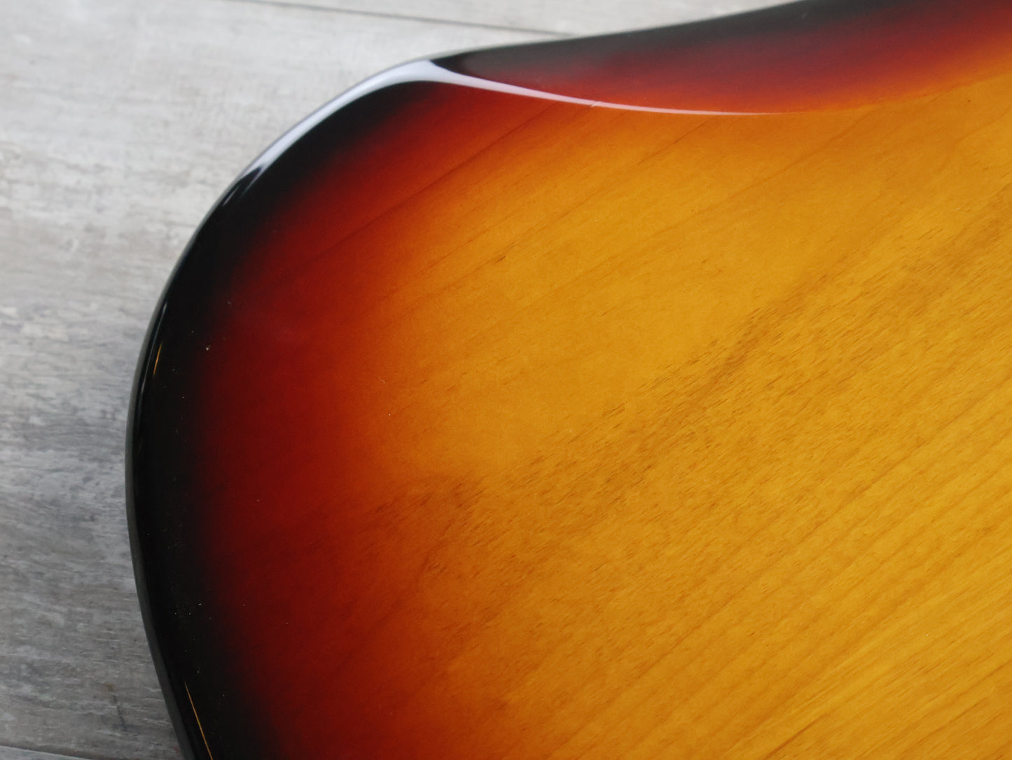 1997 Fender Japan JG66-LH '66 Reissue LH Left Handed Jaguar (Sunburst)