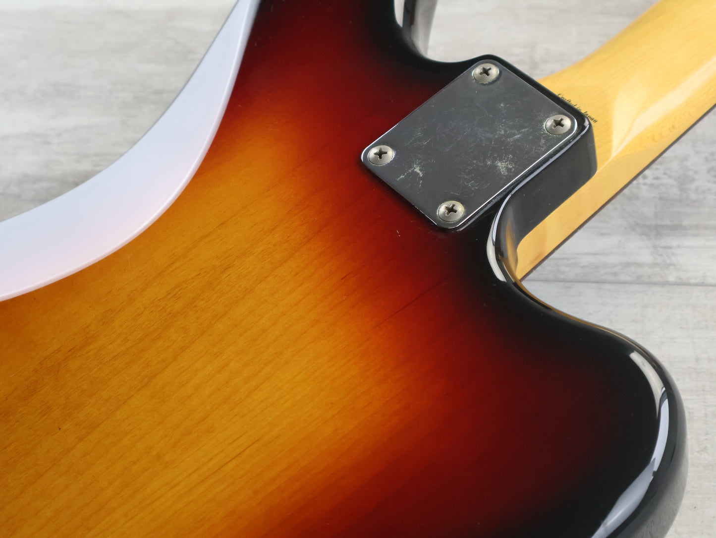 1997 Fender Japan JG66-LH '66 Reissue LH Left Handed Jaguar (Sunburst)