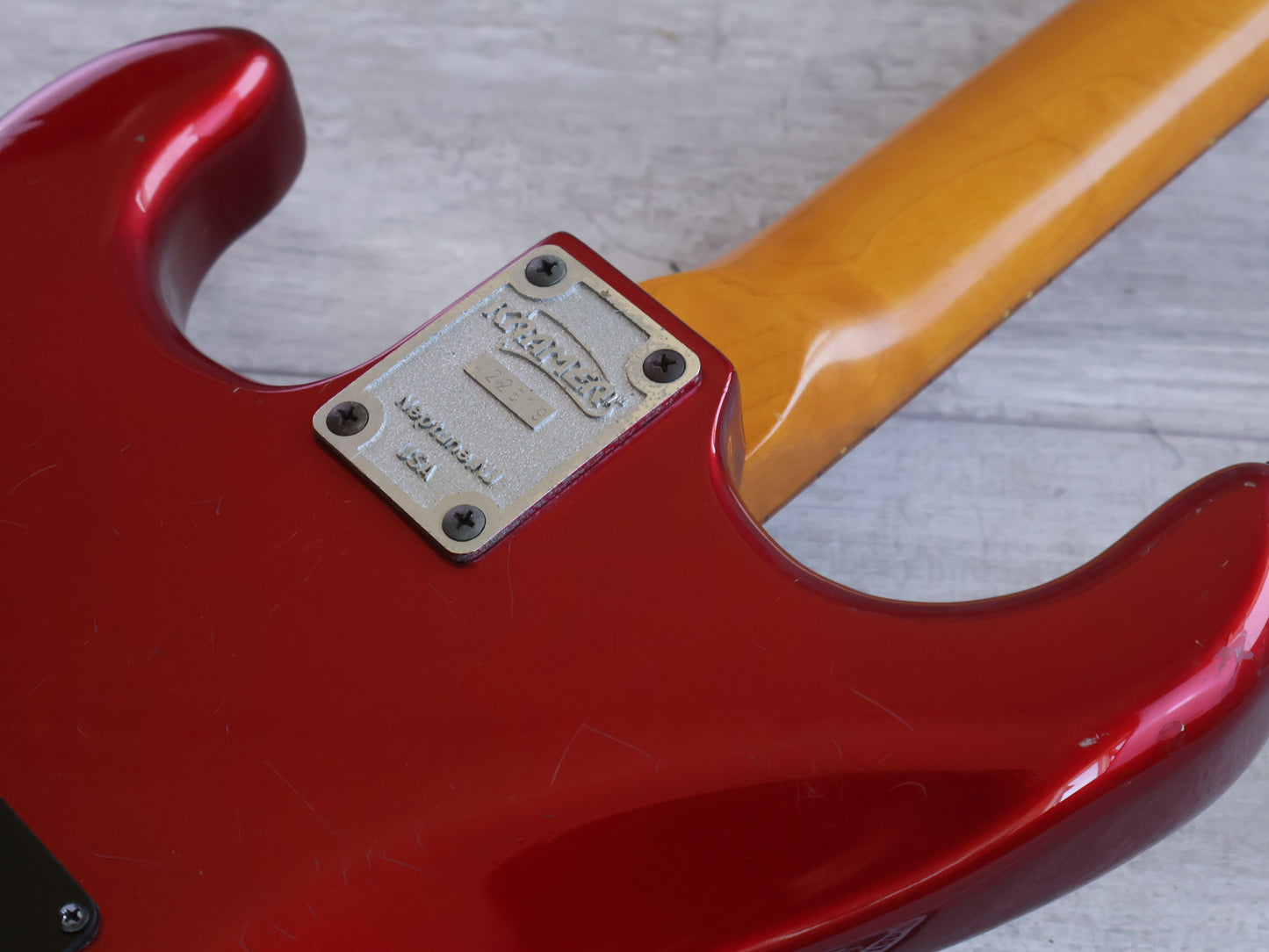 1980's Kramer Japan JK1000 Superstrat (Red)