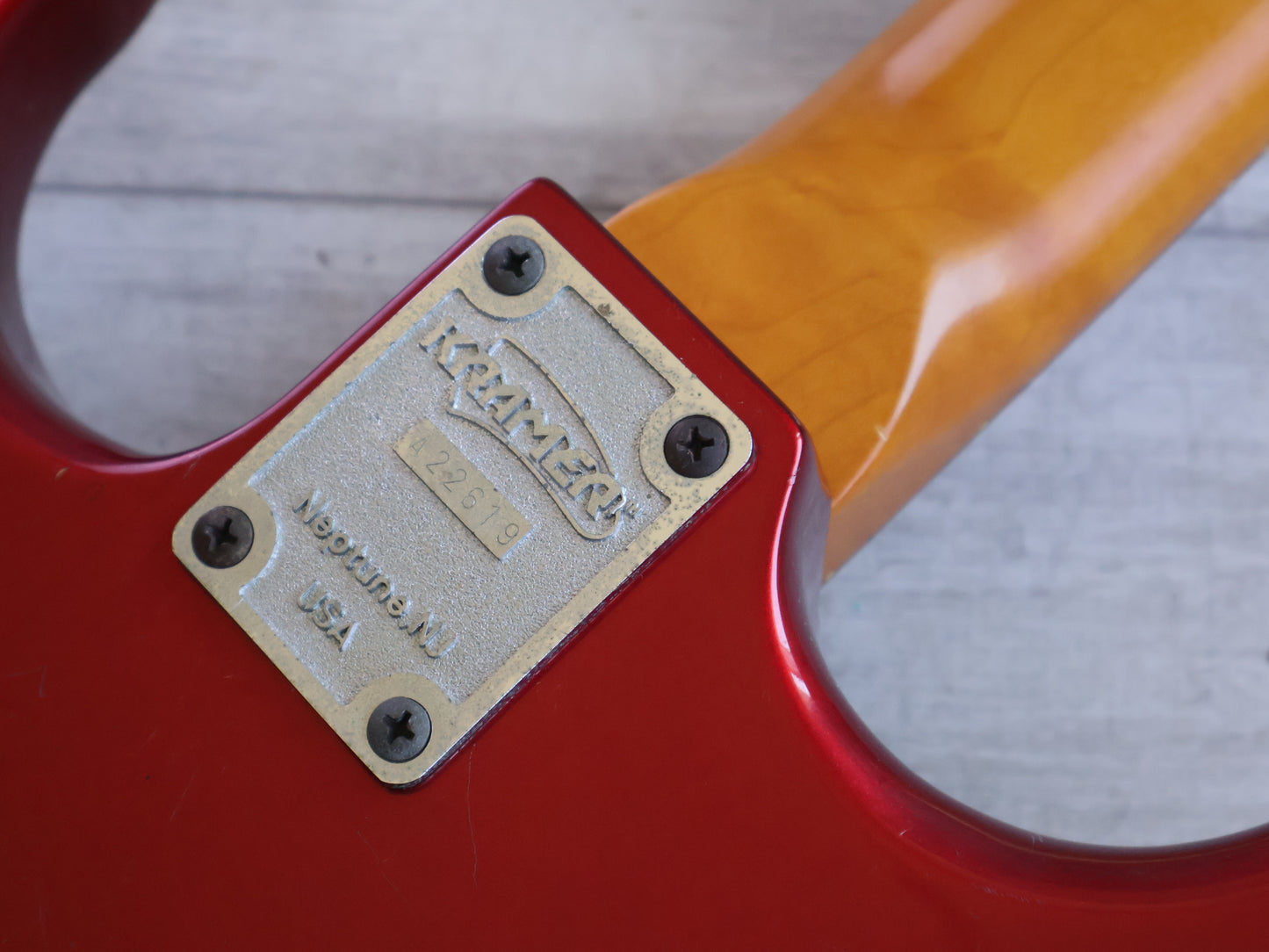 1980's Kramer Japan JK1000 Superstrat (Red)