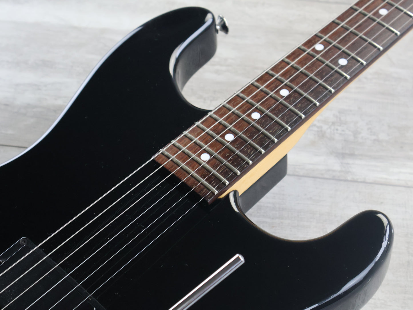 1988 Charvel Japan Model 2 Superstrat w/Floyd Rose (Black)