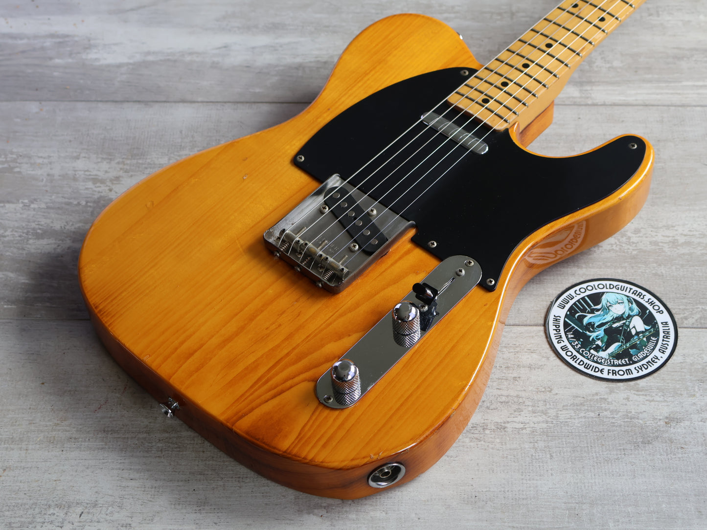 1991 Fender Japan TL52-600 '52 Reissue Telecaster (Charcoal Burst)