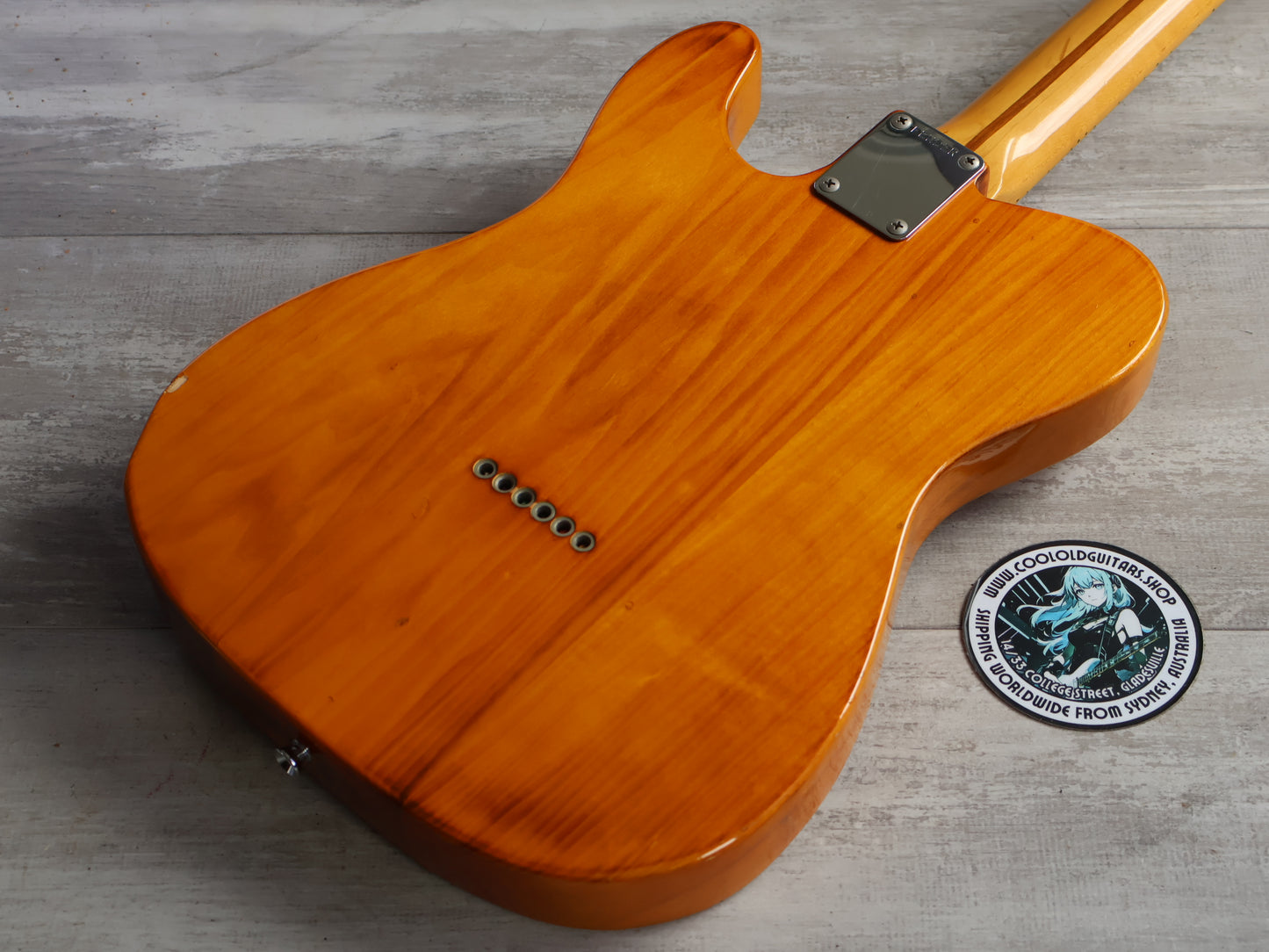 1991 Fender Japan TL52-600 '52 Reissue Telecaster (Charcoal Burst)