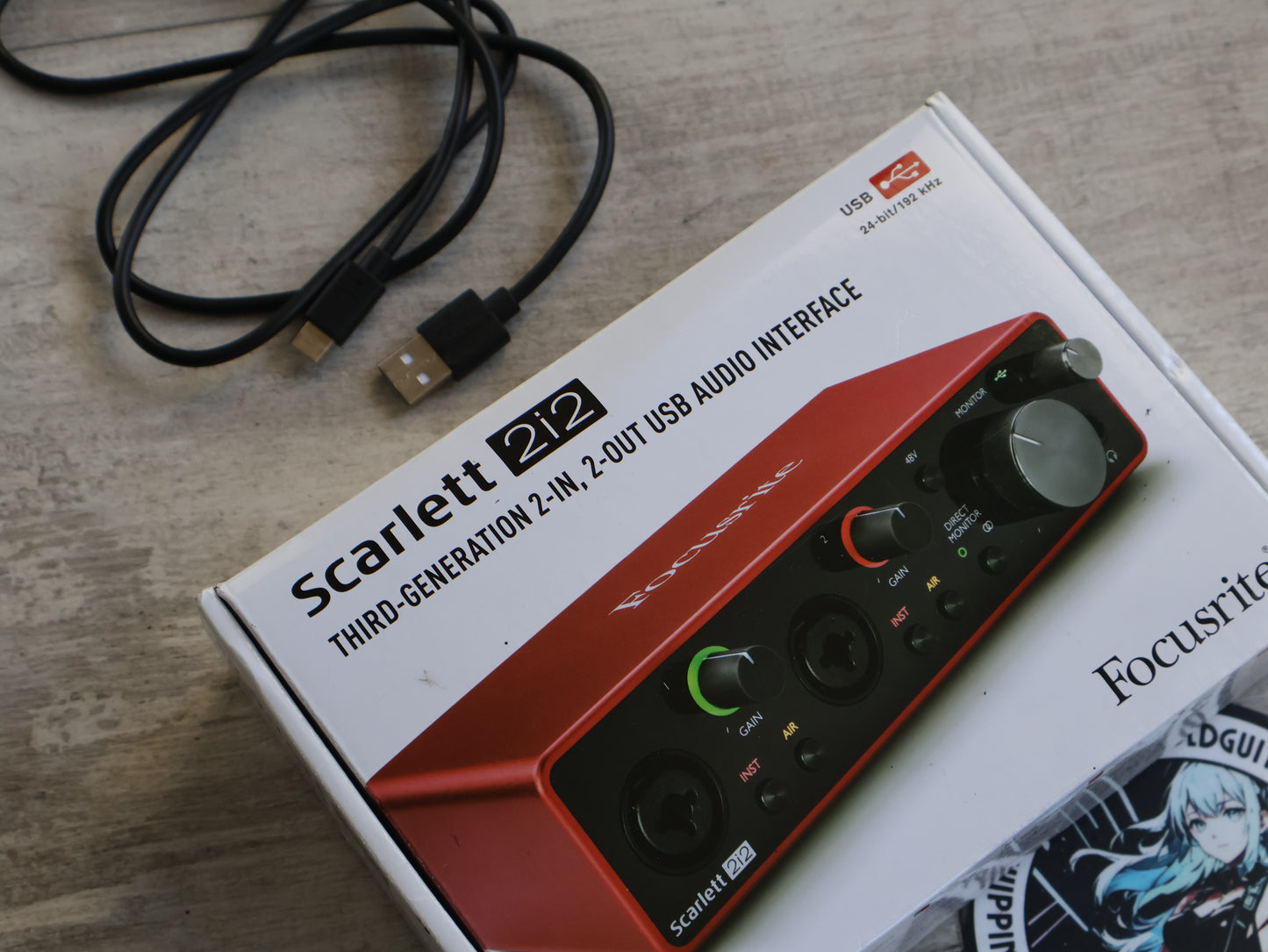 Focusrite Scarlett 2i2 4th Gen USB Audio Interface