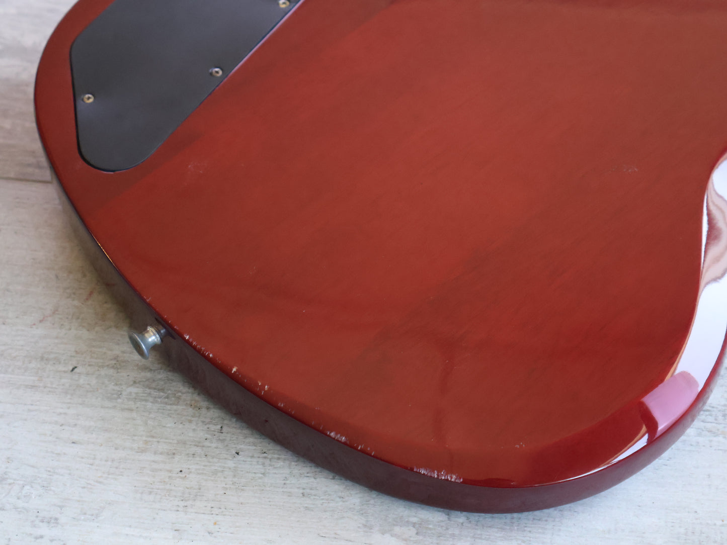 1990 Orville (Gibson) Japan SG-65 '62 Reissue SG Double Cutaway (Cherry)