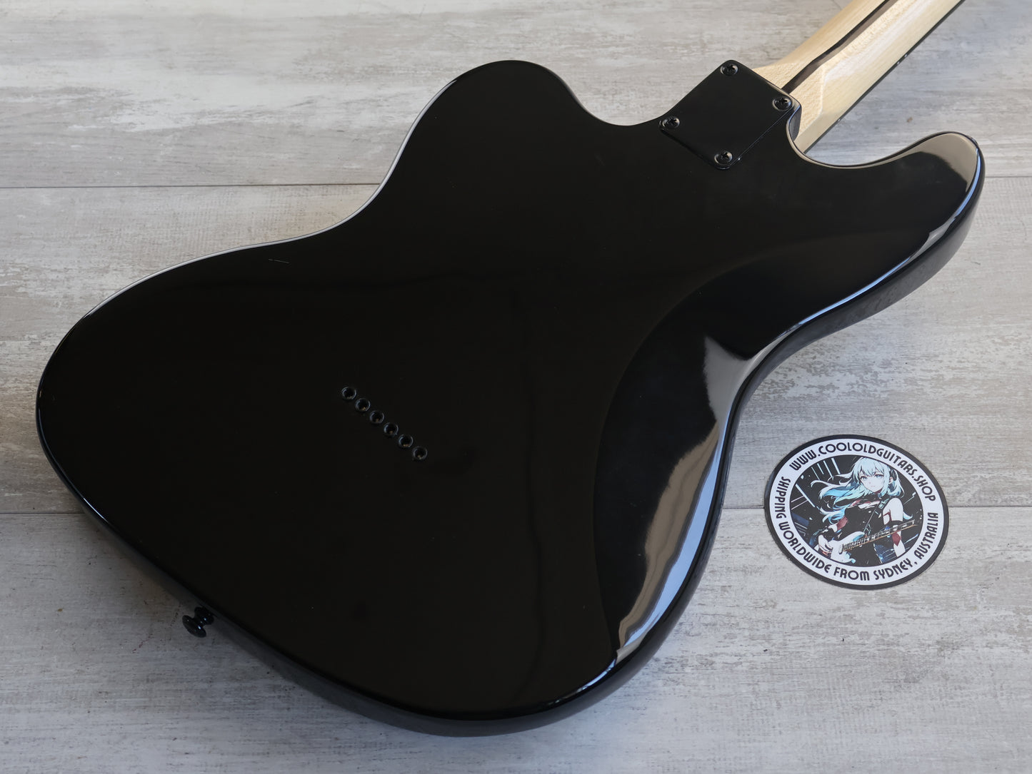 Harley Benton JA-Baritone Jazzmaster/Jaguar Offset Baritone w/P90's (Black)