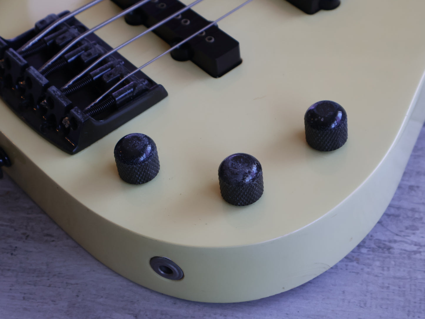 1987 Ibanez Japan RB60 "RB Bronks" Medium Scale Bass (Crystal Pearl)