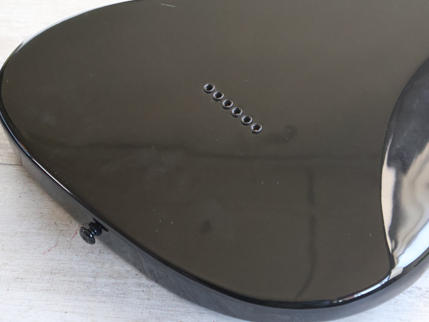 Harley Benton JA-Baritone Jazzmaster/Jaguar Offset Baritone w/P90's (Black)