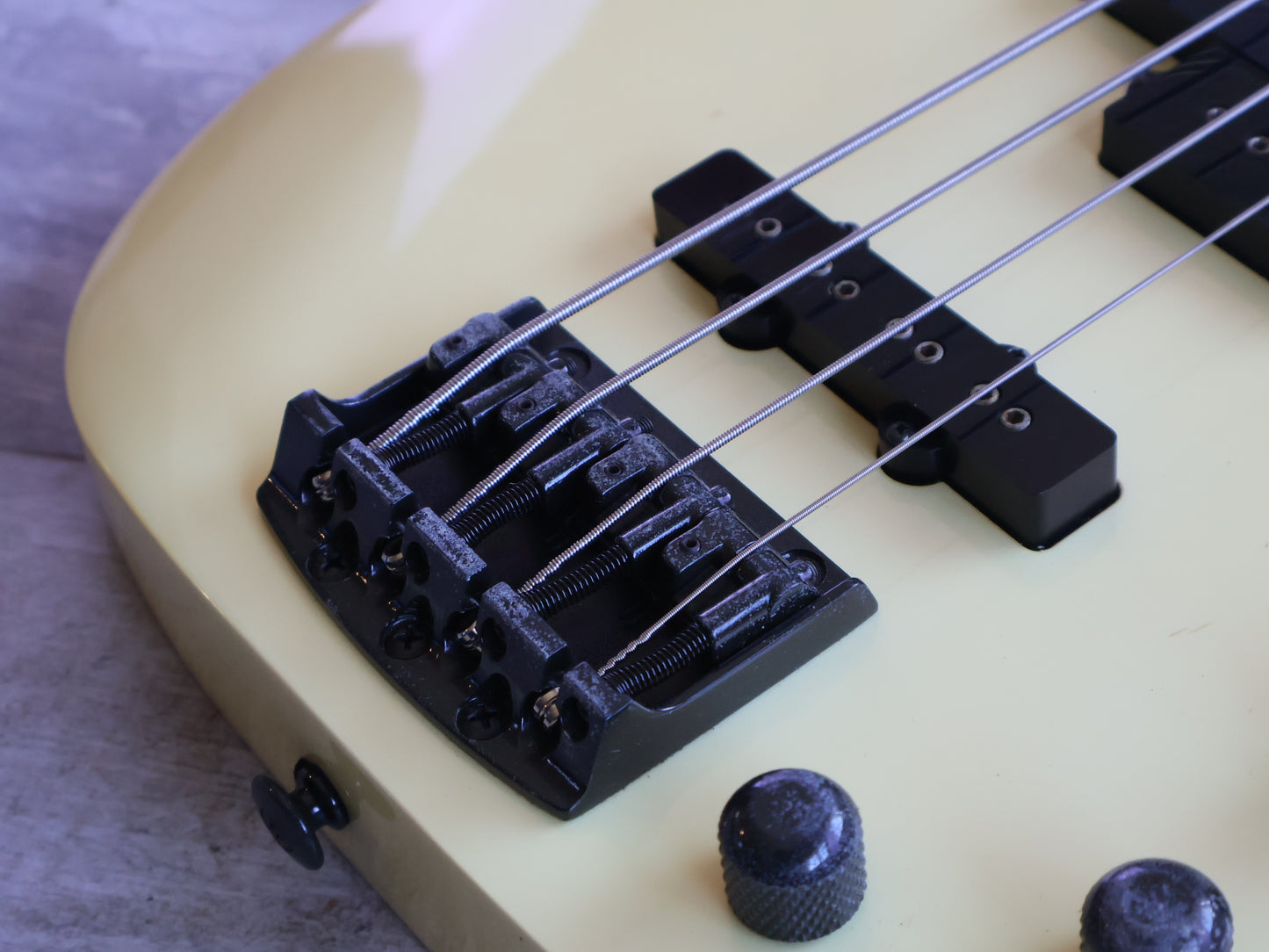 1987 Ibanez Japan RB60 "RB Bronks" Medium Scale Bass (Crystal Pearl)