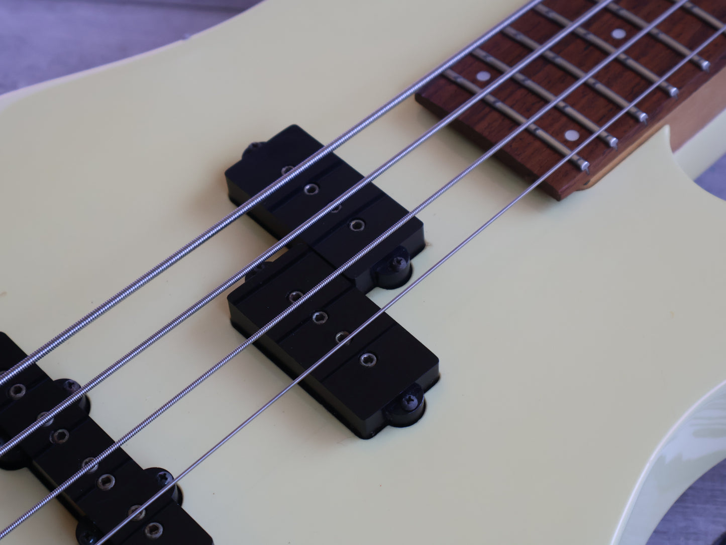 1987 Ibanez Japan RB60 "RB Bronks" Medium Scale Bass (Crystal Pearl)