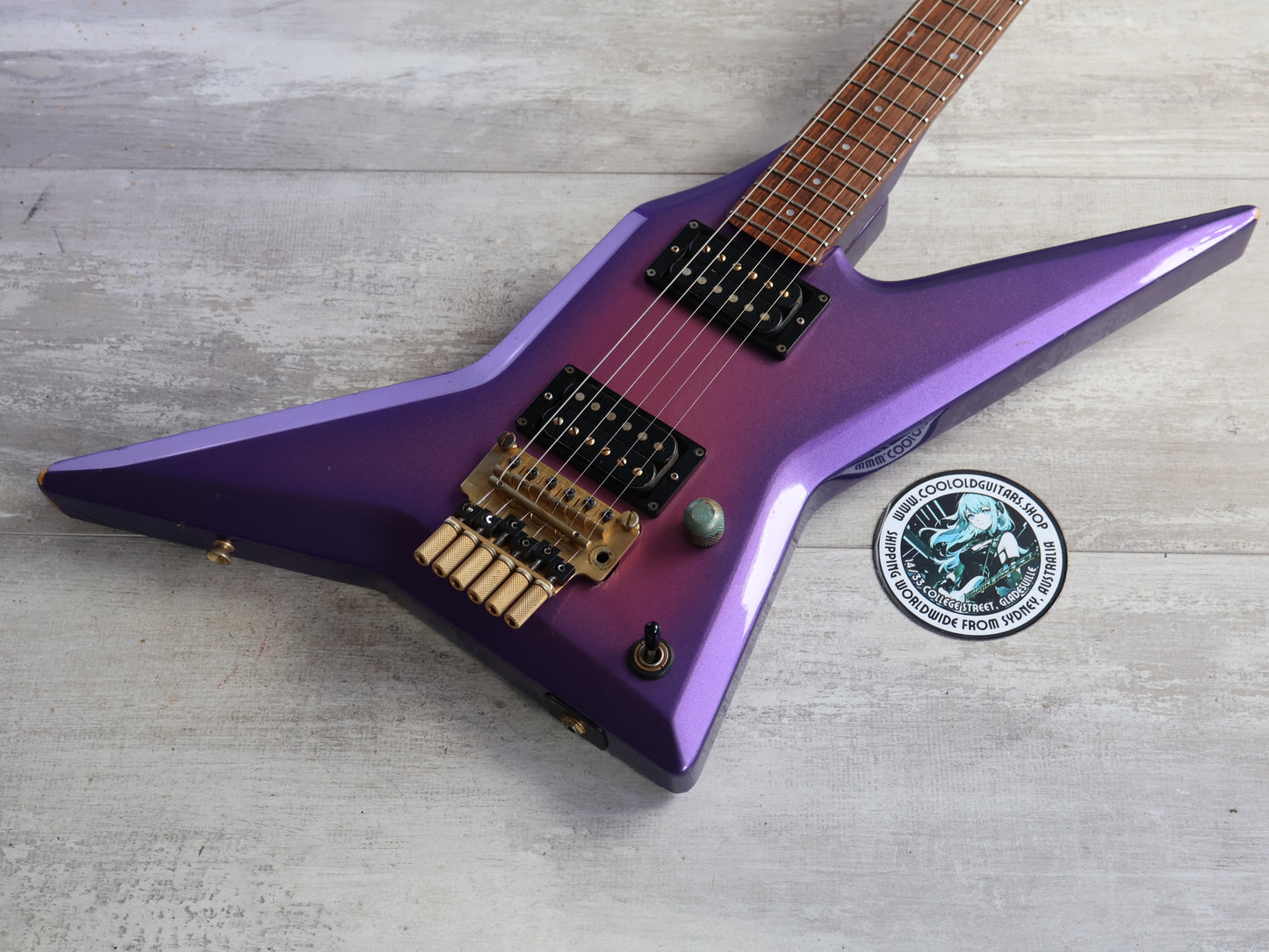 1984 Greco Japan GTX-55 "Tusk" Explorer (Purple Burst)
