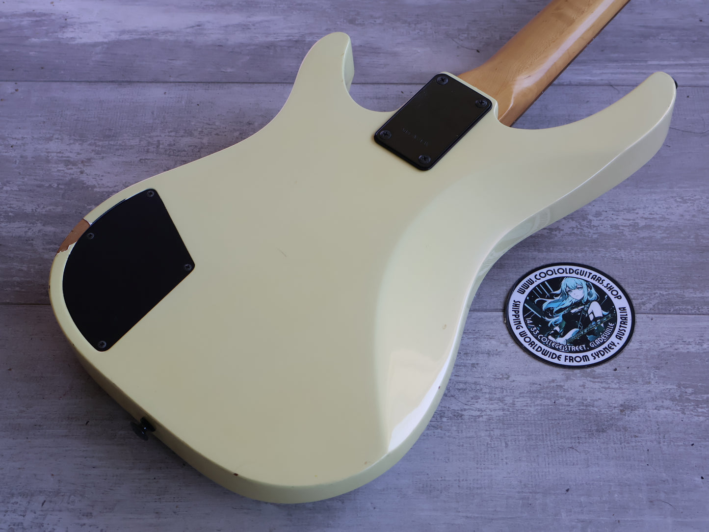 1987 Ibanez Japan RB60 "RB Bronks" Medium Scale Bass (Crystal Pearl)