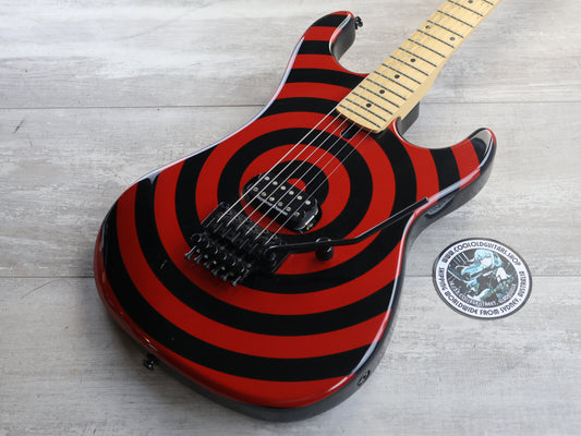 2012 Kramer "1984" '84 Reissue Baretta (Black Red Bullseye)