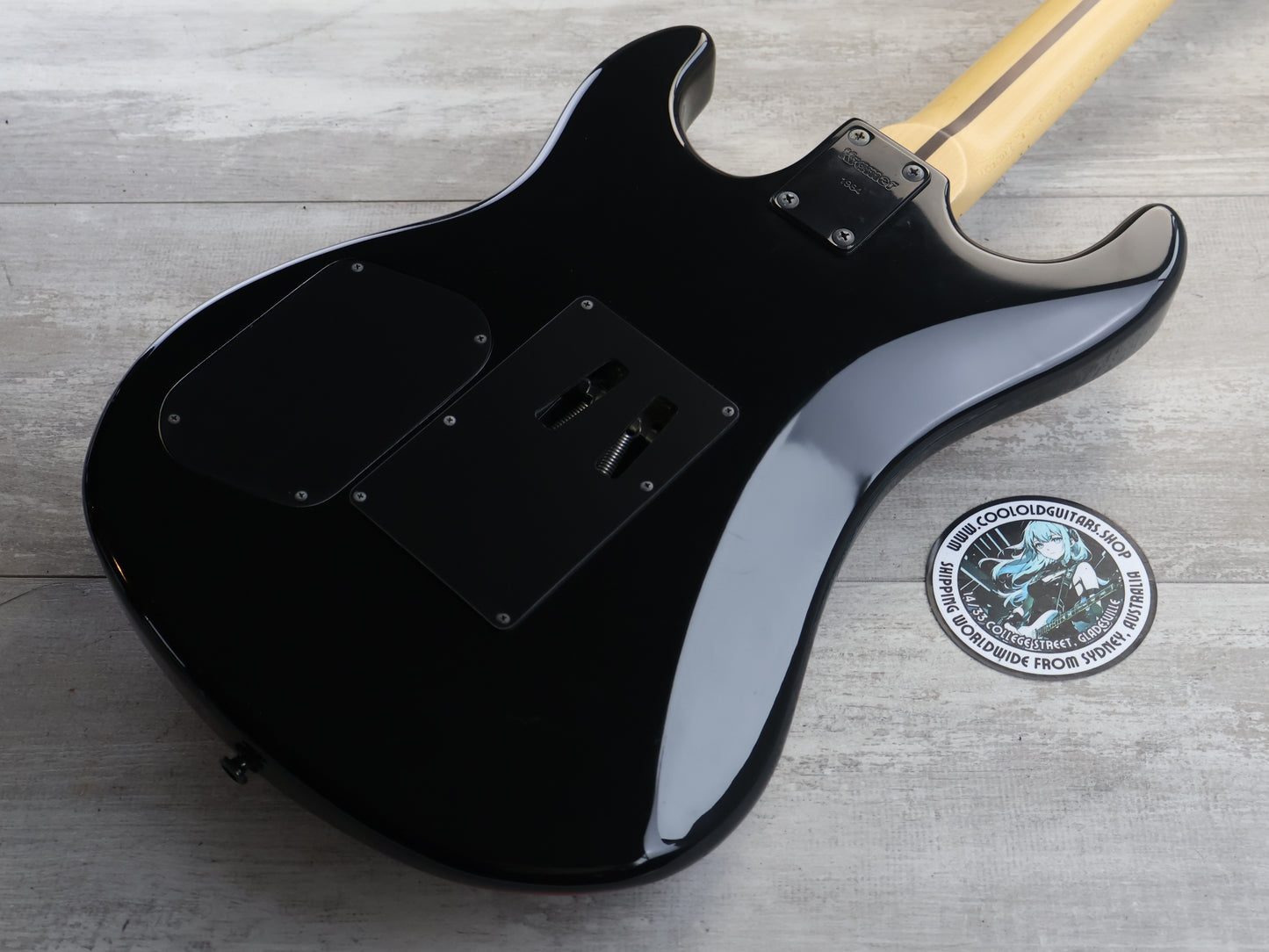 2012 Kramer "1984" '84 Reissue Baretta (Black Red Bullseye)