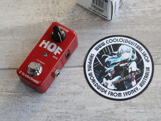 TC Electronics Hall of Fame Mini Reverb Pedal