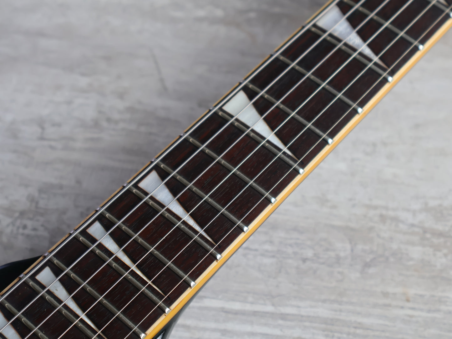 1987 Fernandes Japan JS-100 Rhoads Flying V (Black)