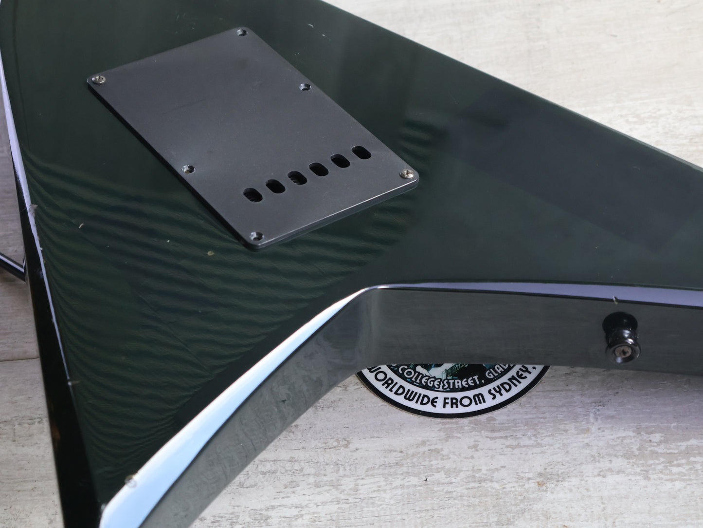 1987 Fernandes Japan JS-100 Rhoads Flying V (Black)