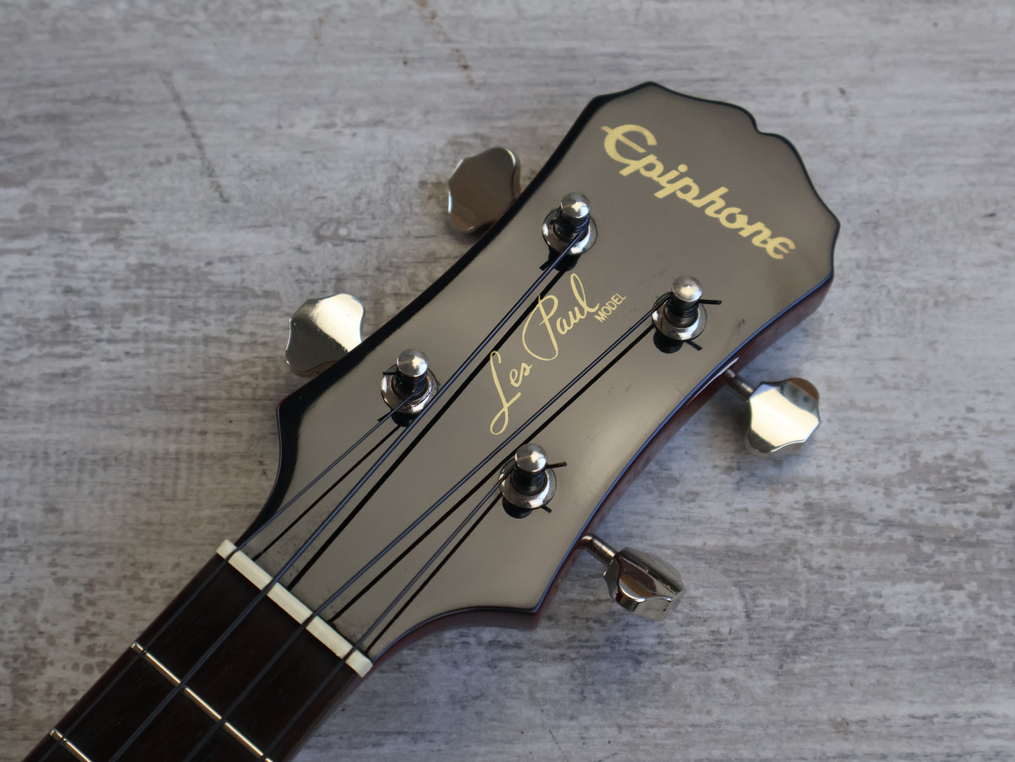 Epiphone Les Paul Acoustic/Electric Concert Ukulele (Cherry Sunburst)