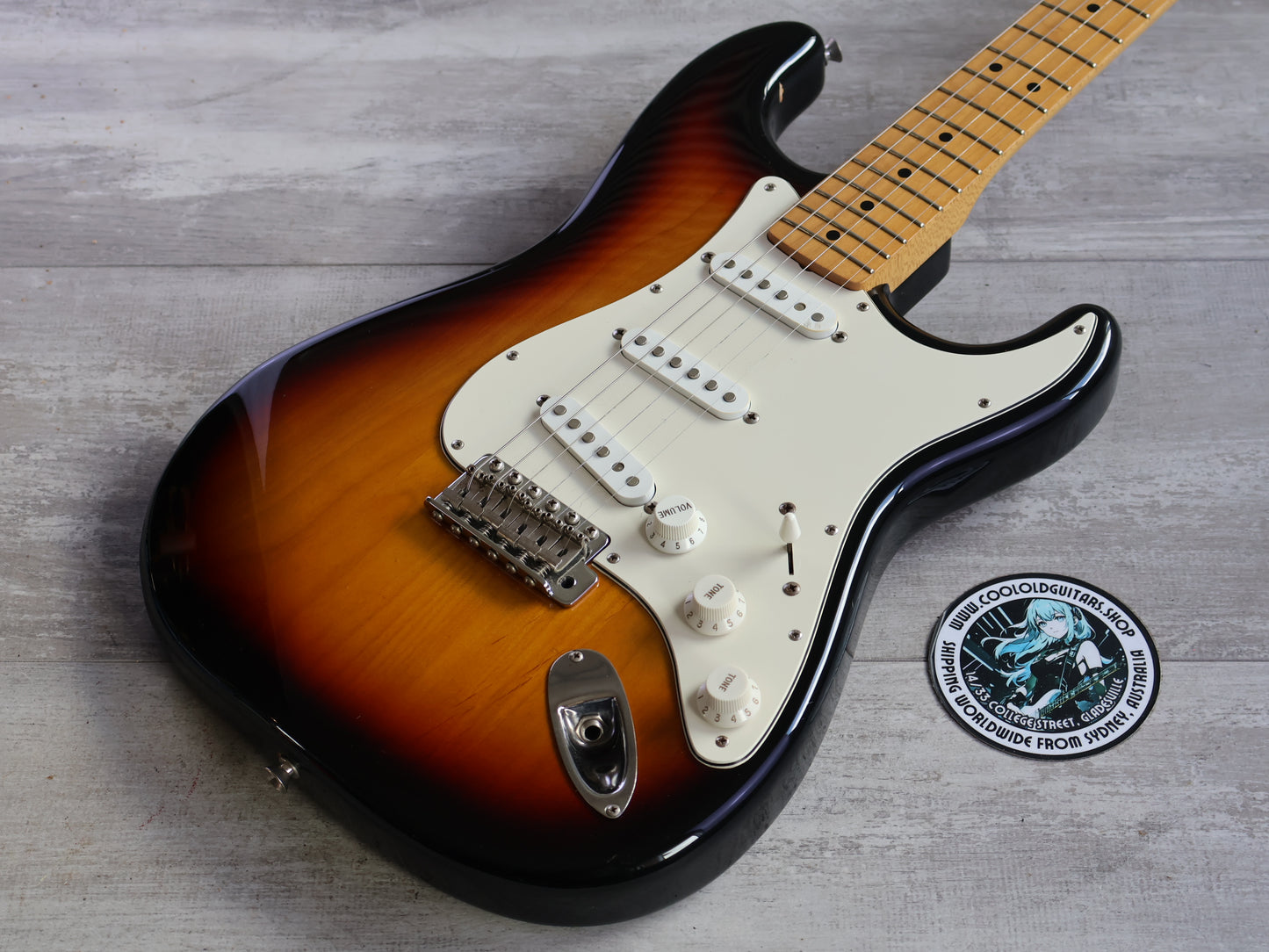 2007 Fender Japan ST-STD Stratocaster Standard (Sunburst)