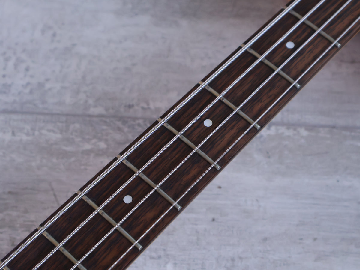 1988 Fender Japan PJR65 Jazz Bass Special PJ Active Contemporary Bass (Chrome Red)