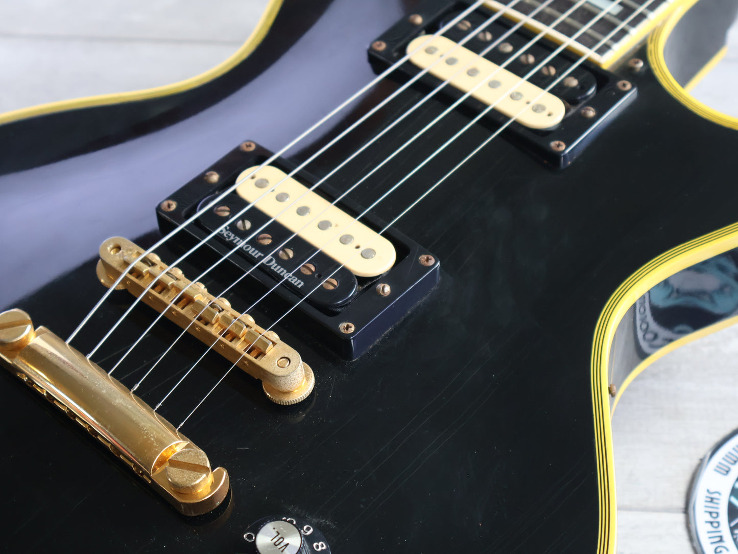 2019 Navigator (by ESP Japan) N-LP-CTM Les Paul Custom (Ebony)