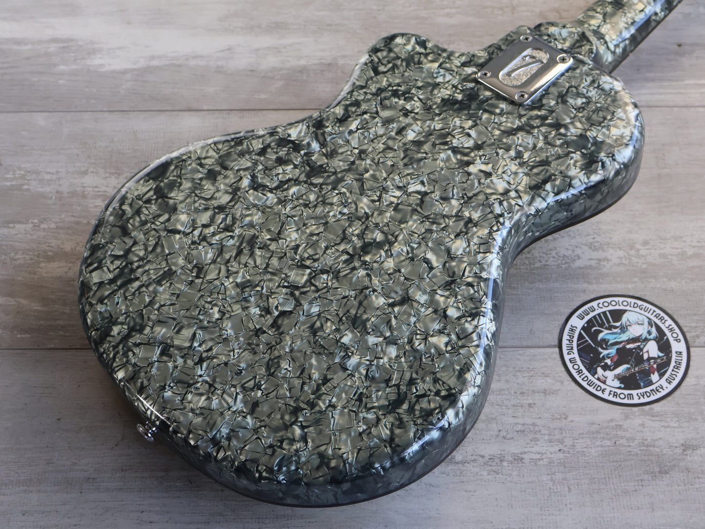 Italia Maranello 4-String Electric Bass (Sparkle Silver)