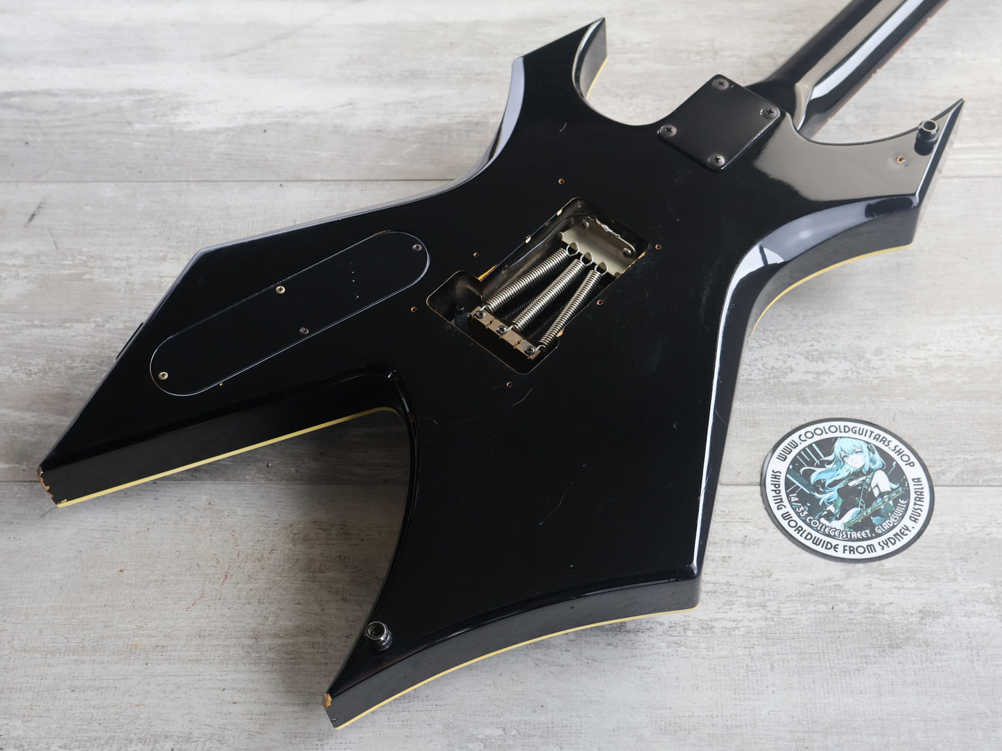 1986 BC Rich Japan WG-13BK Warlock (Black)