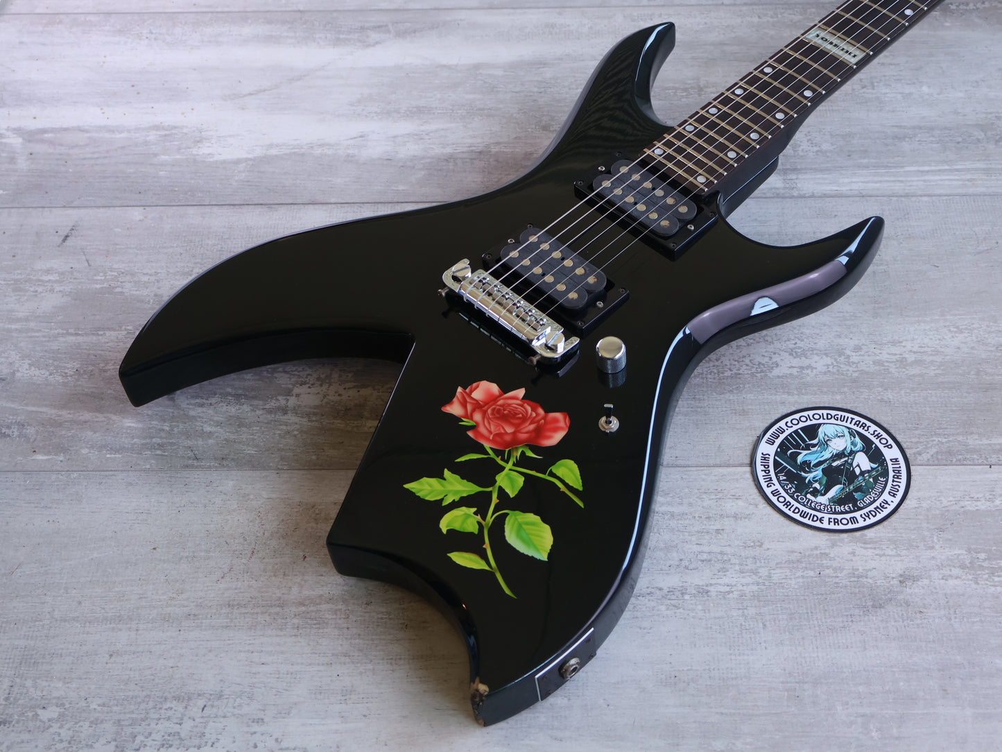 1992 Burny (Fernandes) Japan BG-125X Yoshiki Signature Model BICH