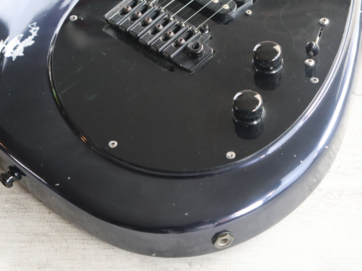 2000’s Tokai Japan Talbo Blazing Fire Cast Aluminium Electric Guitar (Navy Blue)